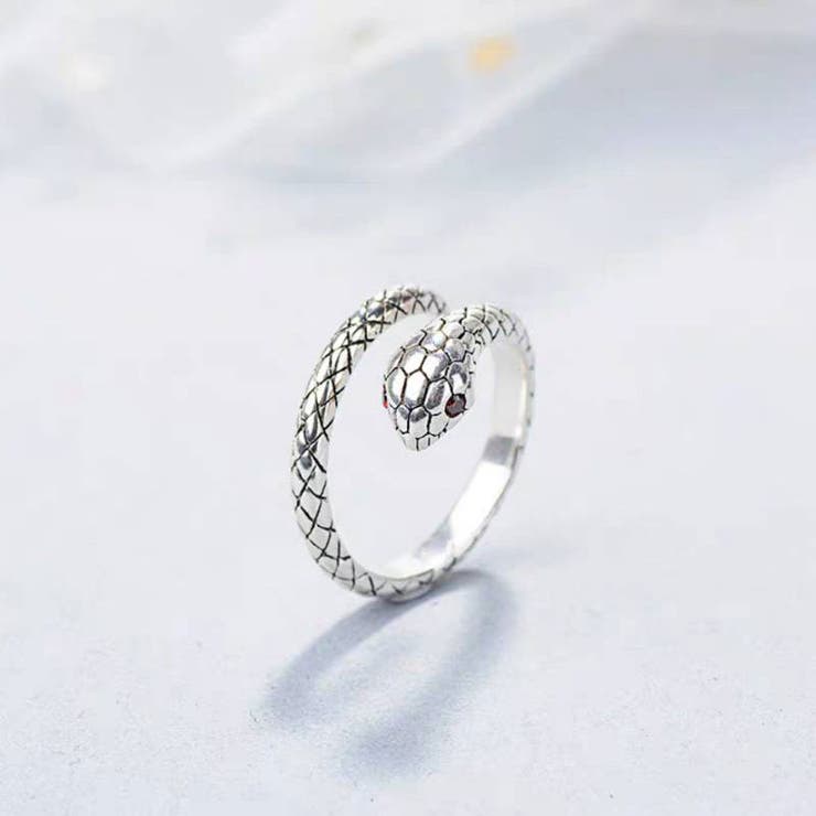 【10%OFFクーポン!11/27(木)1:59まで】ililil CV Select【シーブイセレクト】スネークリング/全1色オープンリング 指輪 リング ヴ...