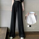 【8/11まで5%OFFクーポン】Miniministore ストレートパンツ レディース 韓国夏新作 パンツ・ズボン