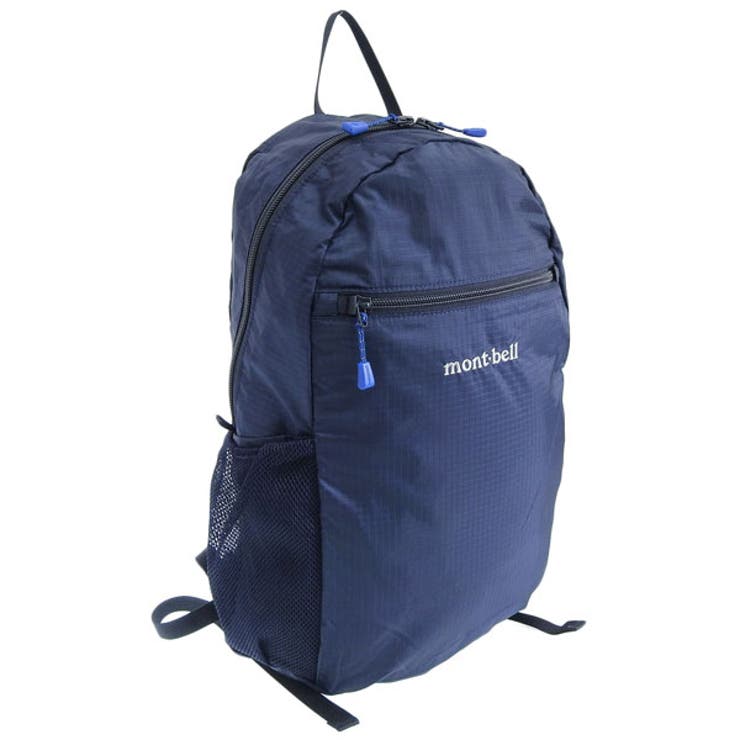 Riverall mont-bell モンベル バッグ メンズ レディース リュックサック ナイロン ネイビー ポケッタブル ライトパック 10 1133469NV mont-bell A4対応 バッグ・鞄