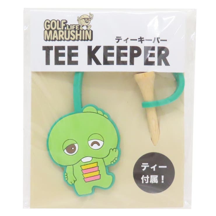 cinemacollection ガチャピン＆ムック ゴルフ用品 ティーキーパー ガチャピンティーキーパー 丸眞 ゴルフ雑貨 キャラクター グッズ スポーツ