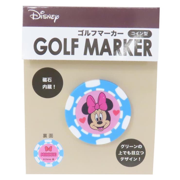 【10％OFFクーポン！11/27(木)1:59まで】cinemacollection ミニーマウス ゴルフ用品 ゴルフマーカー コ..