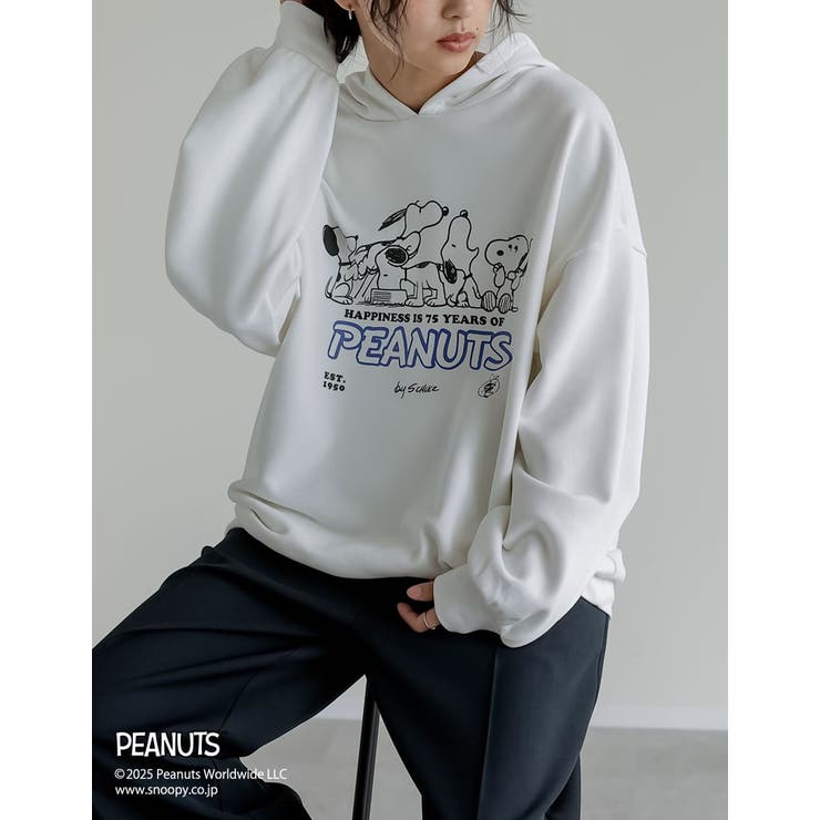 Re:EDIT [PEANUTS][別注]オーバーサイズフーディー トップス shoplistselect-10423657 SHOPLIST サンプル画像3
