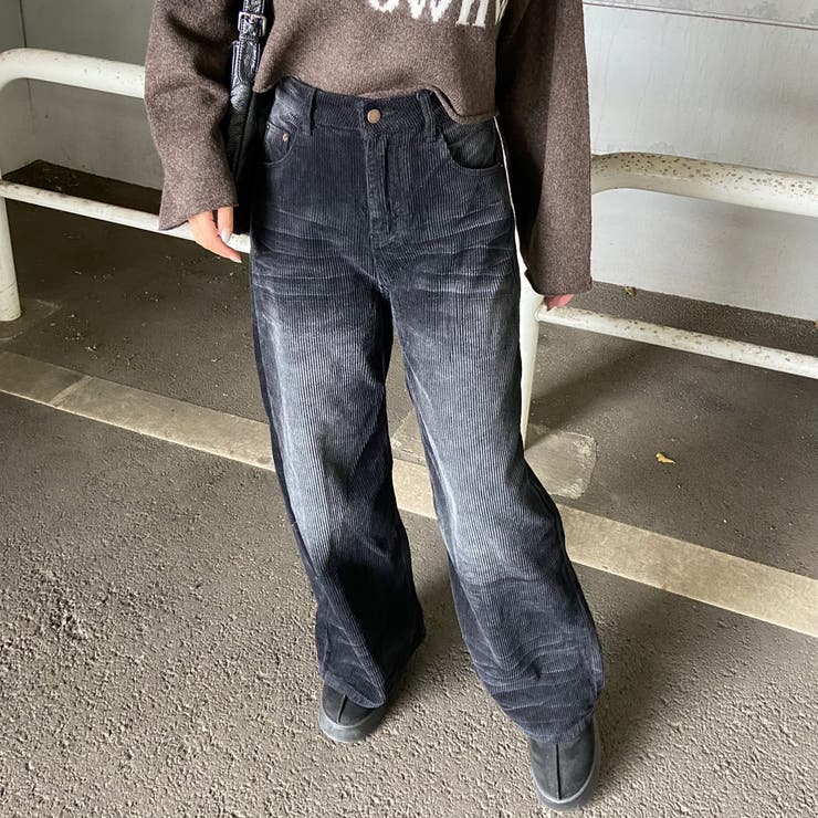 non-hedge コーデュロイストレートパンツ パンツ・ズボン