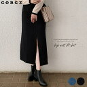 GORGE ハイウエストスリットスカート スカート