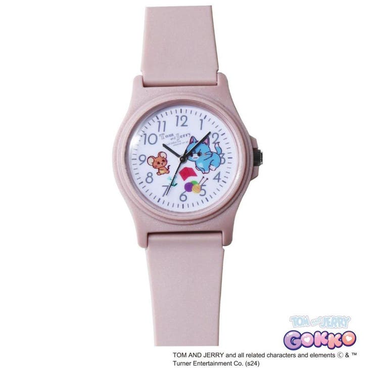 【10％OFFクーポン！12/11(木)1:59まで】cinemacollection【KIDS】 トムとジェリー 腕時計 イラストラバーウォッチ とむとじぇりーごっこ PI ワーナーブラザース フィールドワーク レディースウォッチ 女性 女の子 キャラ