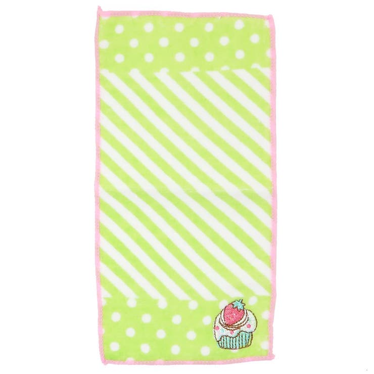 cinemacollection【KIDS】 ポケットタオル ポケットミニタオル イチゴケーキ ミントイン 入園入学準備 幼稚園 女の子 グッズ 小物