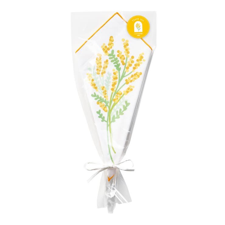 cinemacollection【KIDS】 ハンカチ 花束ハンカチ ミモザ デコレ ギフト雑貨 子供 プレゼント グッズ 小物