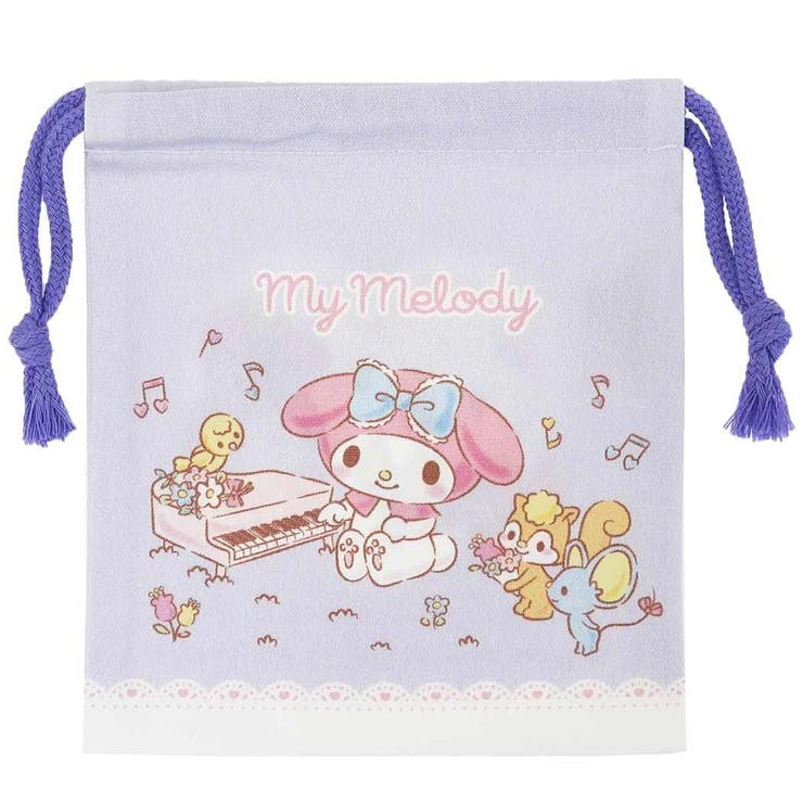 cinemacollection【KIDS】 マイメロディ 巾着袋 きんちゃくポーチXS 新入学 サンリオ マルヨシ 新学期準備雑貨 幼稚園 小学生 キャラクター グッズ 浴衣・着物