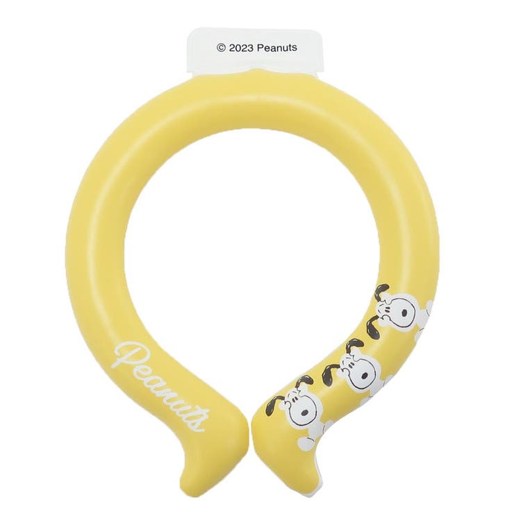 cinemacollection【KIDS】 スヌーピー 夏用クールネック 首もとひんやりアイスループ XSサイズ トリオ ..