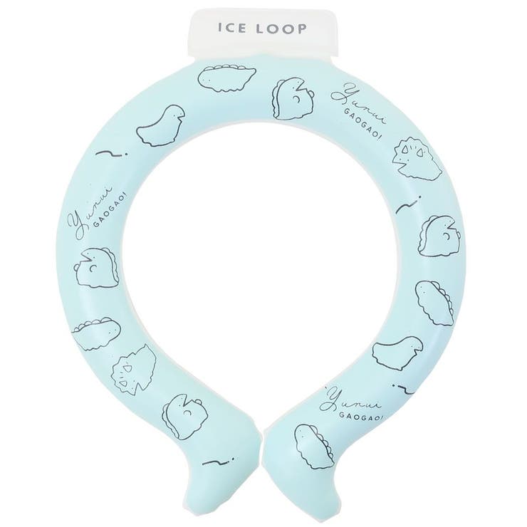 【10％OFFクーポン！11/27(木)1:59まで】cinemacollection【KIDS】 夏用クールネック 首もとひんやりアイスループ XSサイズ 恐竜 カミオジャパン ICE LOOP 熱中症対策 子供 冷却 ネッククーラー アイスリング グ