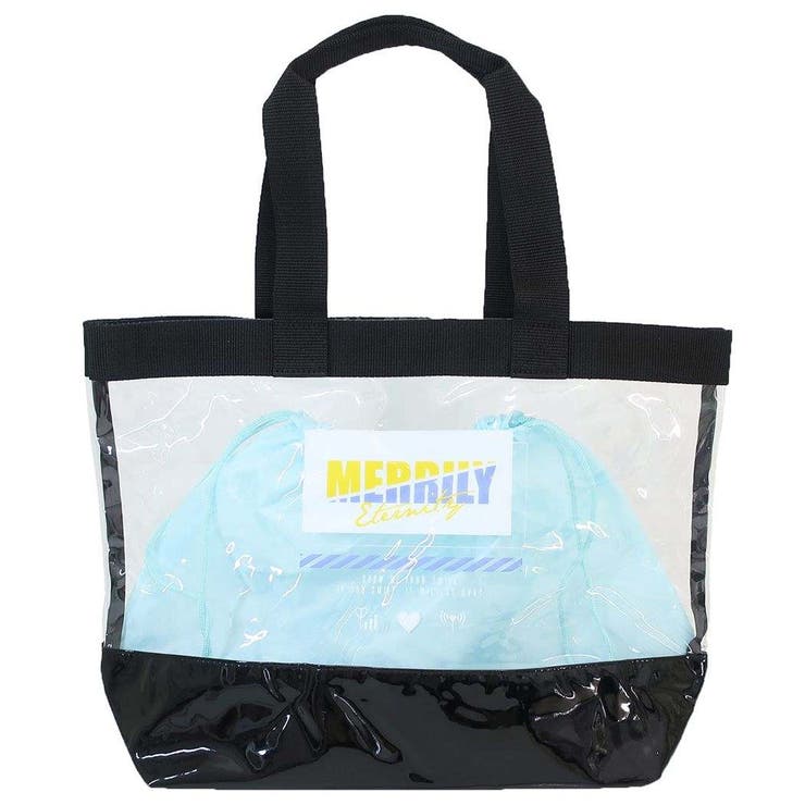 cinemacollection【KIDS】 プールバッグ ティーントートビーチバッグ メリリーアイコン ニシオ 海プール サマーレジャー用品 女の子 グッズ 水着