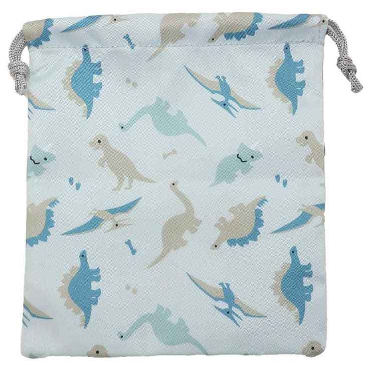 cinemacollection【KIDS】 きんちゃく袋 きんちゃくポーチ 巾着S ザウルス 新入学 ミントイン 新学期準備 男の子 グッズ 浴衣・着物