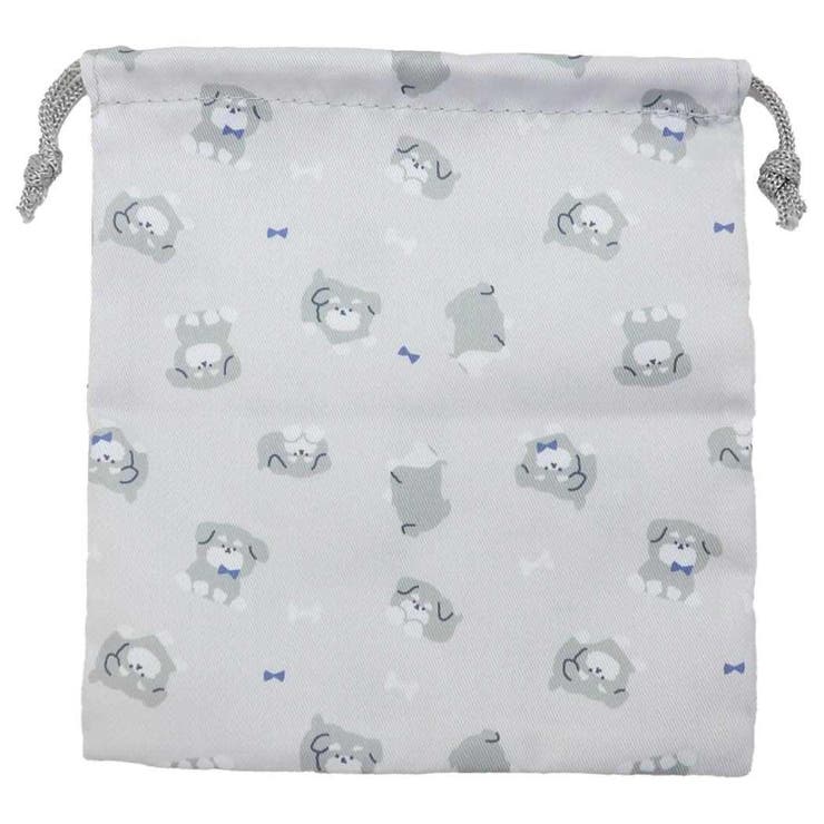 cinemacollection【KIDS】 きんちゃく袋 きんちゃくポーチ 巾着S シュナウザー 新入学 いぬ ミントイン..