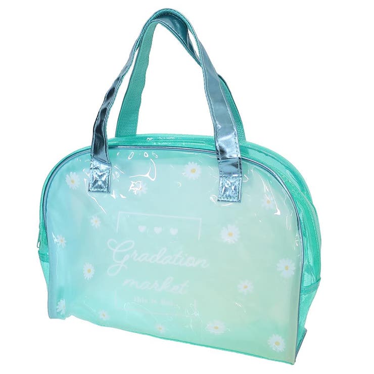 cinemacollection【KIDS】 プールバッグ ボストンバッグ グラデデイジー 粧美堂 海プール レジャーバッグ 女の子 アウトドア グッズ 水着