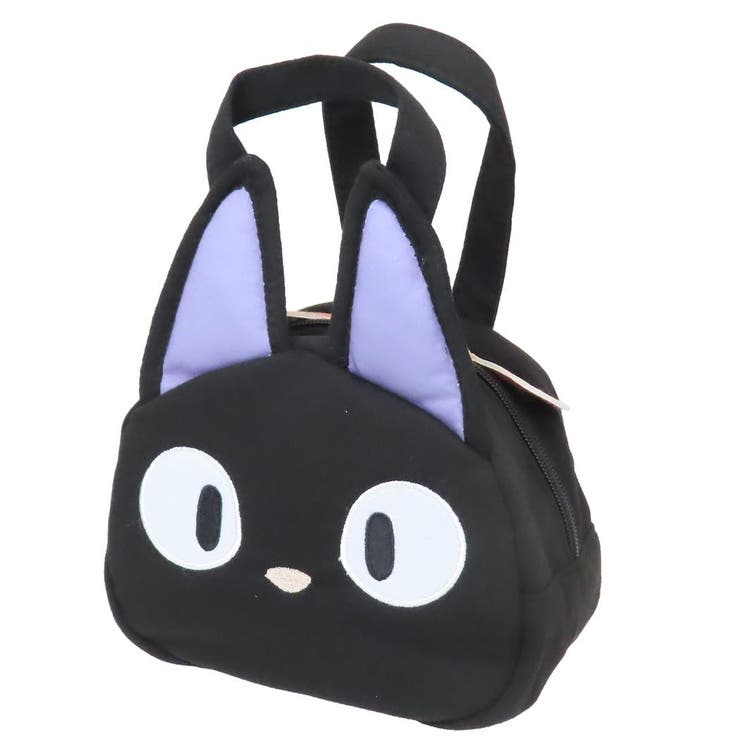 【10％OFFクーポン！3/26(木)1:59まで】cinemacollection【KIDS】 魔女の宅急便 ランチバッグ スエット素材ダイカットバッグ ジジ スタジオジブリ スケーター 新学期準備 女の子 キャラクター グッズ 食器・キッチン用品