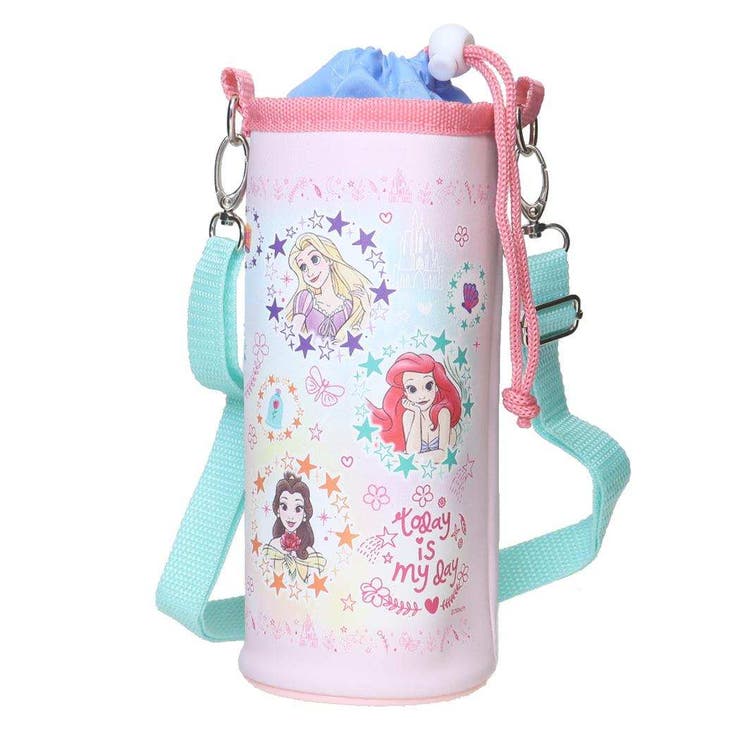 【10％OFFクーポン！3/26(木)1:59まで】cinemacollection【KIDS】 ディズニープリンセス 保冷ペットボトルホルダー ボトルケース ディズニー スケーター 子供遠足 キャラクター グッズ 食器・キッチン用品