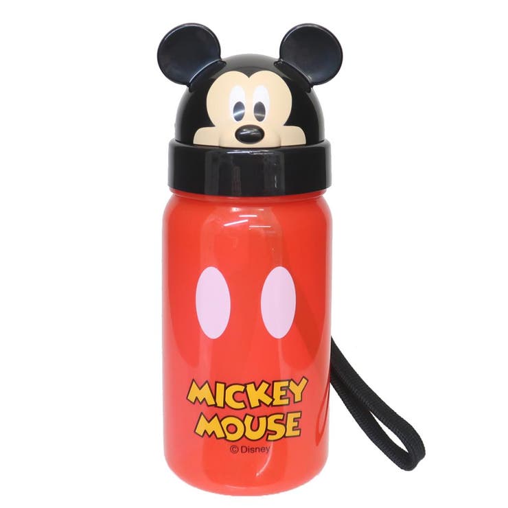Other - cinemacollection【KIDS】 ミッキーマウス 水筒 ダイカットストロー式ブローボトル 350ml ディズニー スケーター 子供 遠足 キャラクター グッズ 食器・キッチン用品