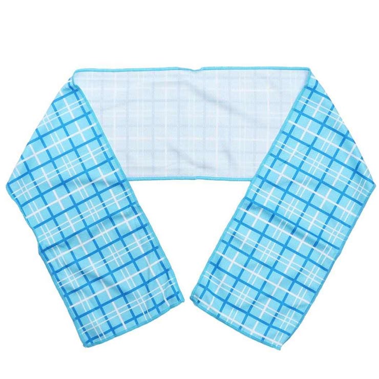 cinemacollection【KIDS】 抗菌 クールタオル 夏用 ひんやりタオル ひんやりチェック 林タオル 熱中症対策 女の子 男の子 冷感タオル キッズ 子ども 大人 学生 グッズ シネマコレクション スポーツ