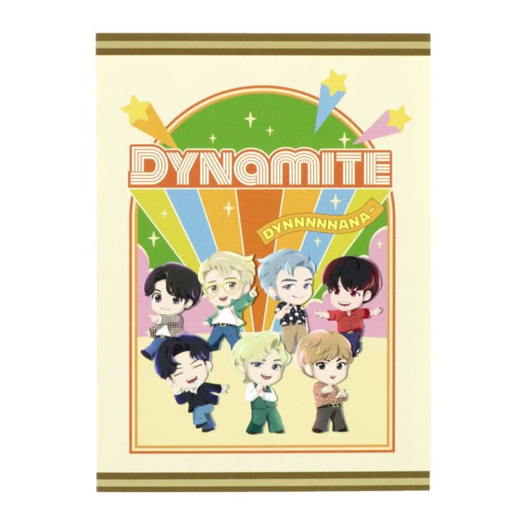 【ポイント2倍＆クーポン！3/11(水) 1:59まで】cinemacollection【KIDS】 タイニータン 付箋 ブック型 ふせん Dynamite A TinyTAN サンスター文具 新学期準備文具 かわいい キャラクター 商品 シネマコレ