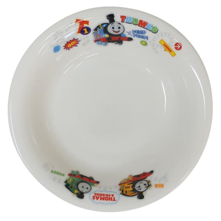【10%OFFクーポン!11/27(木)1:59まで】cinemacollection【KIDS】 きかんしゃトーマス キッズ食器 こどもフルーツ皿 GO 金正...