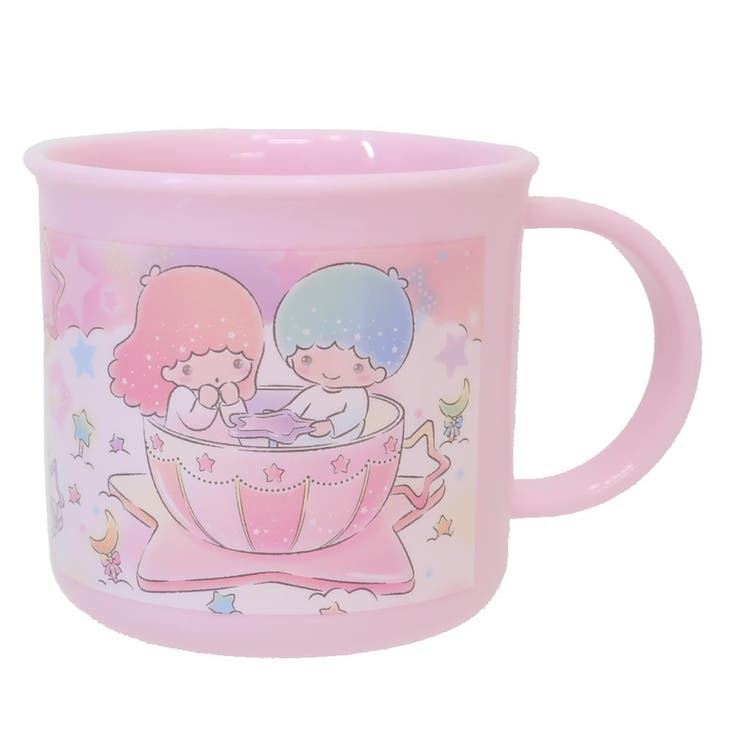 【10％OFFクーポン！配布中！】cinemacollection【KIDS】 リトルツインスター プラカップ 抗菌食洗機対応プラコップ 200ml キラキラ遊園地 サンリオ スケーター 新学期準備 女の子 キャラクター グッズ 食器・