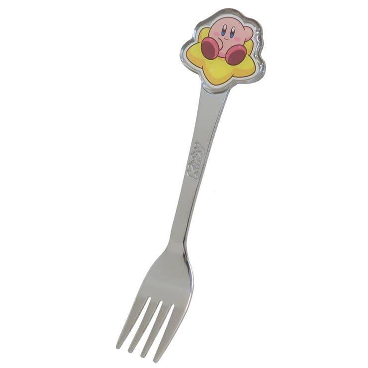 Chopsticks - cinemacollection【KIDS】 星のカービィ フォーク ステンレス 子供ダイカットフォーク スケーター こども デザート カトラリー キャラクター グッズ 食器・キッチン用品