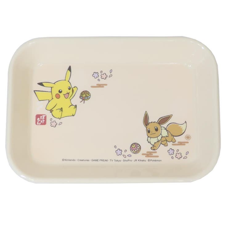 【10％OFFクーポン！5/27(水)1:59まで】cinemacollection【KIDS】 ポケットモンスター 角皿 システムメラミントレーM ポケモン スケーター 子供 割れない食器 メラミントレー メラミンプレート キャラクター グッズ 食器・