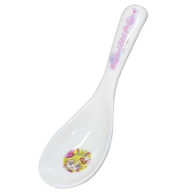 【10％OFFクーポン！1/16(金)1:59まで】cinemacollection【KIDS】 キミとアイドルプリキュア キッズ食器 レンゲ 金正陶器 女の子 子ども 子供 アニメキャラクター グッズ 食器・キッチン用品