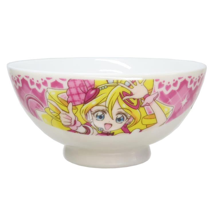 【10%OFFクーポン!11/27(木)1:59まで】cinemacollection【KIDS】 キミとアイドルプリキュア キッズ食器 フェイス茶碗 キュアア...