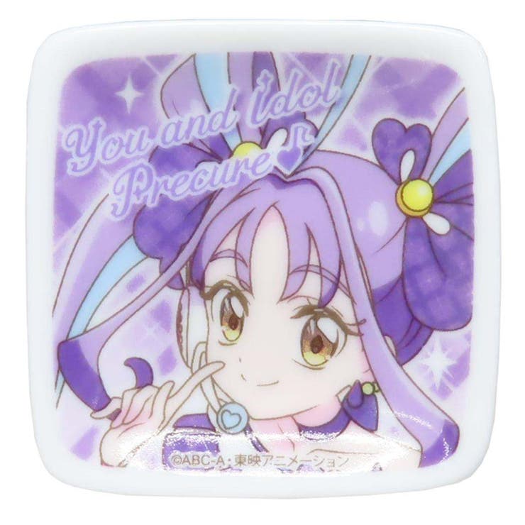 【10%OFFクーポン!11/27(木)1:59まで】cinemacollection【KIDS】 キミとアイドルプリキュア キッズ食器 プチ角小皿 キュアキュ...