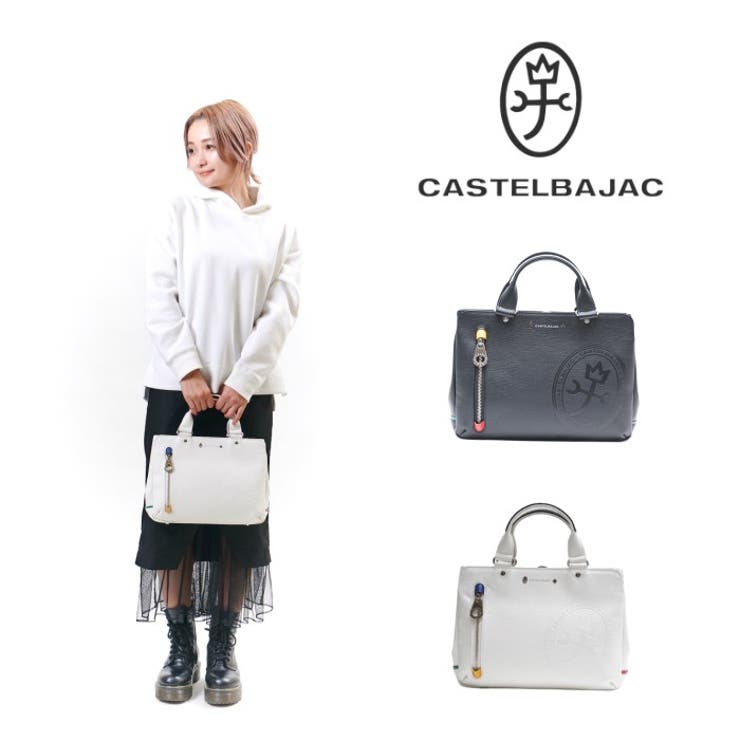 【10％OFFクーポン！11/27(木)1:59まで】Tasche Jack CASTEL BAJAC カステルバジャック Dense デンス ドライビングトート 072511 レザー トートバッグ カバン メンズ レディース バジャック ゴルフ おしゃ