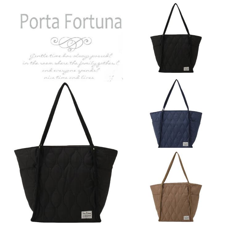 【10％OFFクーポン！11/27(木)1:59まで】Tasche Jack 【Porta Fortuna】 4486 キルトトートバッグ かばん バッグ 手持ち お出かけ 日常 普段使い 使いやすい 便利 ユニセックス プレゼント ギフト ブラック バ