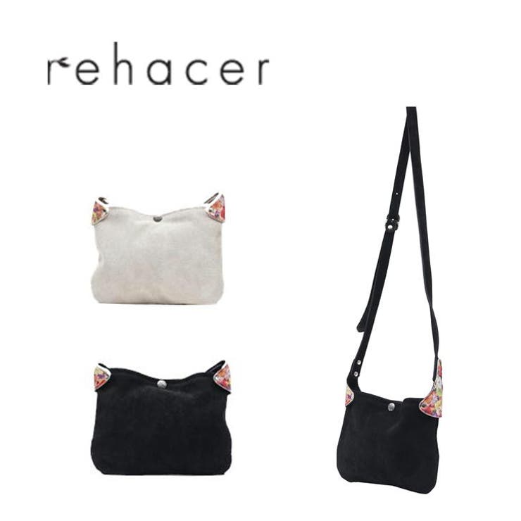 Tasche Jack rehacer レアセル サコッシュ ショルダーバッグ 01200800004 Re-06 斜め掛け 花柄 メンズ レディース おしゃれ 牛革スエード スエードレザー 高級 人気 正規品 プレゼント バッグ・鞄