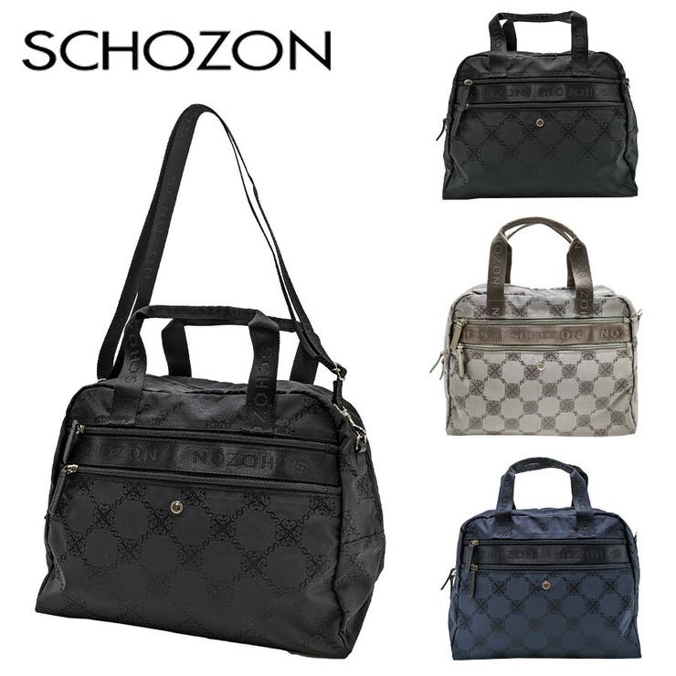 【10％OFFクーポン！11/27(木)1:59まで】Tasche Jack 【SCHOZON】11-2011 リエート 2WAYボストン レディース かばん 鞄 カバン バッグ 手持ち 斜め掛け ショゾン ブラック グレージュ ネイビー 旅行 使いやす