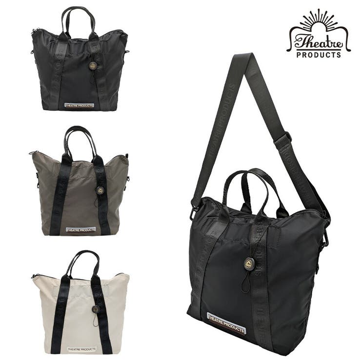 Tasche Jack 【THEATRE PRODUCTS】cl250328 2WAYショルダーバッグL 斜め掛け かばん カバン 鞄 シンプル 使いやすい 普段使い レディース プレゼント ギフト ブラック バッグ・鞄