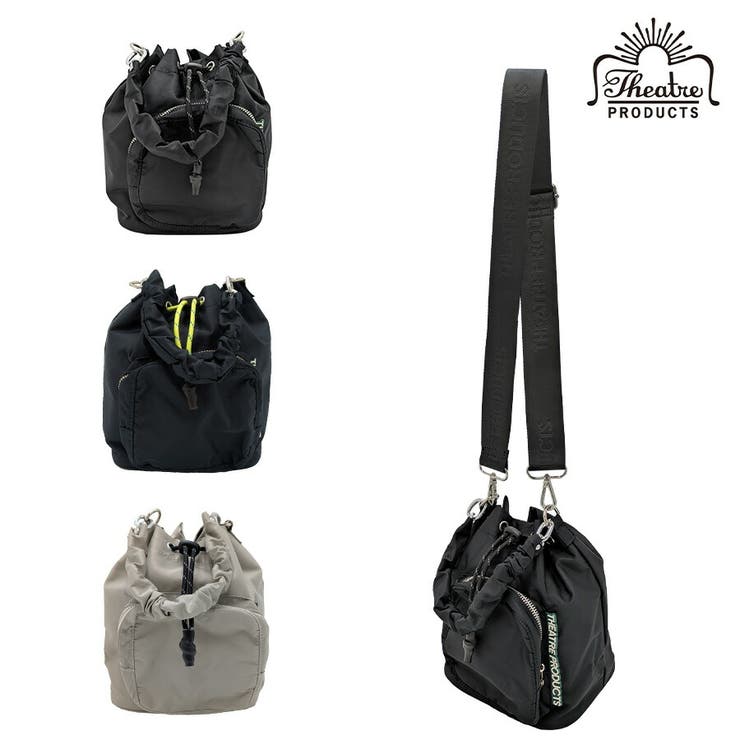 【10％OFFクーポン！11/27(木)1:59まで】Tasche Jack 【THEATRE PRODUCTS】cl250804 2WAYショルダーバッグ 斜め掛け かばん シンプル レディース プレゼント ギフト ブラック バッグ・鞄