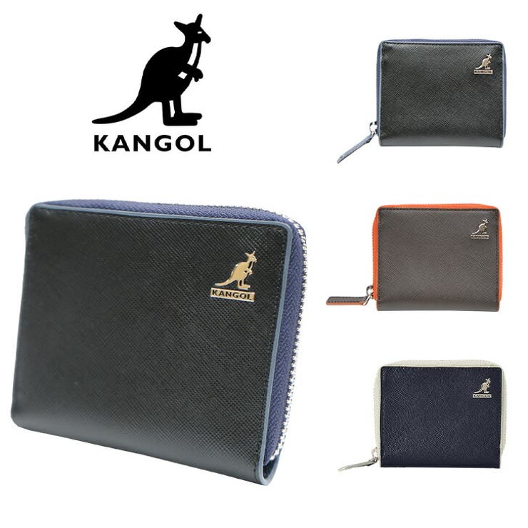 【10％OFFクーポン！11/27(木)1:59まで】Tasche Jack KANGOL カンゴール レザー 牛革 折り財布 250-101..