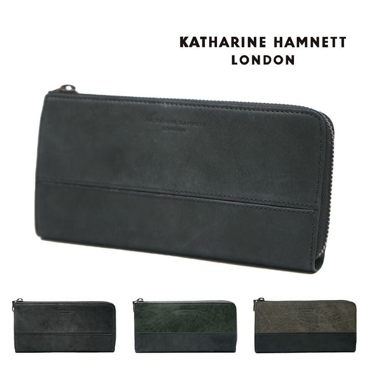 Tasche Jack 【KATHARINE HAMNETT】490-50602 長財布 SCRUBシリーズ ウォレット 財布 さいふ サイフ 普..
