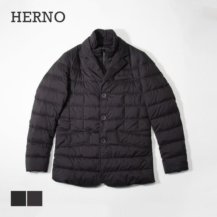 U-STREAM ヘルノ HERNO PI001ULE 19288 ダウンジャケット メンズ アウタ ...