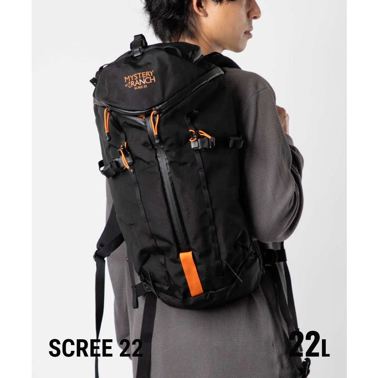 【10％OFFクーポン！5/16(土)1:59まで】U-STREAM ミステリーランチ MYSTERY RANCH SCREE 22 リュック メンズ レディース バッグ スクリー バックパック 22L デイパック BACKPACK リュックサック アウ