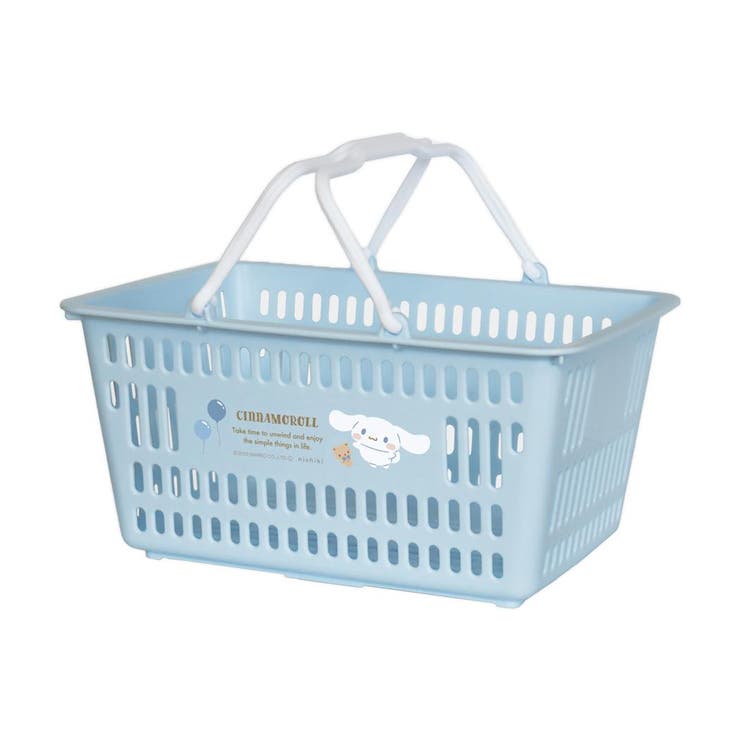 【10％OFFクーポン！11/27(木)1:59まで】cinemacollection シナモロール 収納用品 チョコバス LB muk サンリオ 錦化成 収納カゴ キャラクター グッズ 寝具・インテリア雑貨