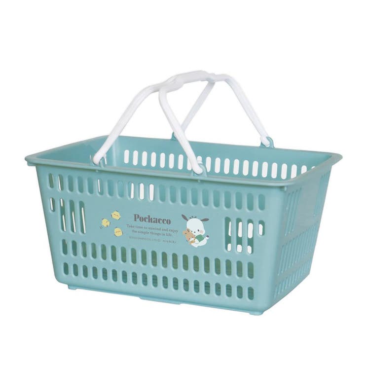 【10％OFFクーポン！11/27(木)1:59まで】cinemacollection ポチャッコ 収納用品 チョコバス LM muk サンリオ 錦化成 収納カゴ キャラクター グッズ 寝具・インテリア雑貨