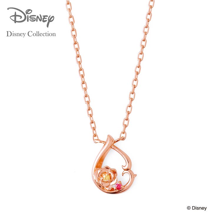 THE KISS 【ディズニーコレクション】 ディズニー映画「美女と野獣」/ ディズニー / ネックレス / ディズニープリンセス ベル / THEKISS ネックレス・ペンダント シルバー キュービックジルコニア （レディース） DI-SN1847C