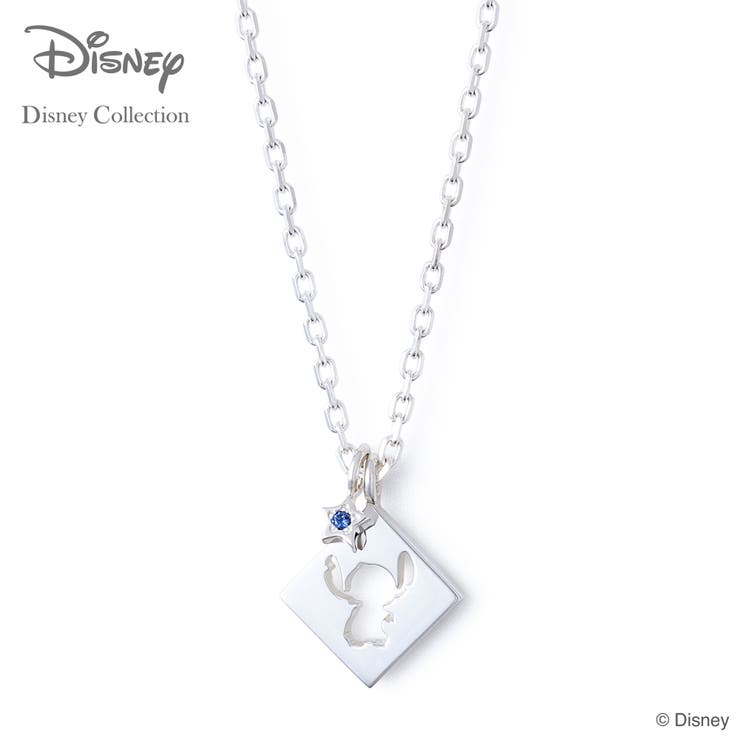 【10％OFFクーポン！1/16(金)1:59まで】THE KISS 【ディズニーコレクション】 レディースネックレス ディズニー スティッチ THE KISS ペンダント シルバー リロ＆スティッチ DI-SN1417NG 新年 アクセサリー