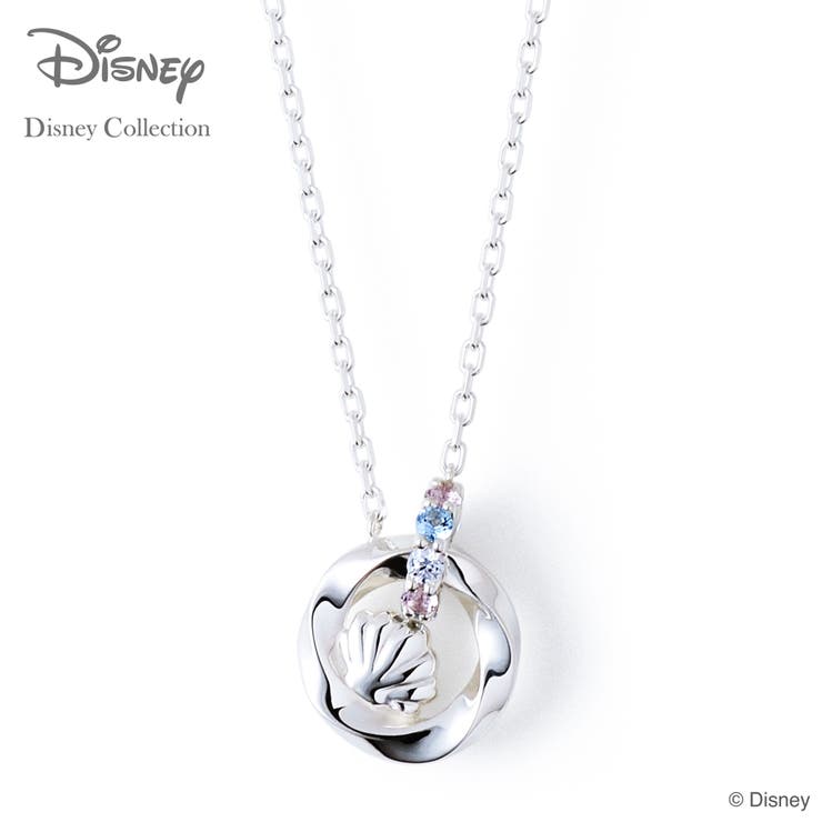 THE KISS 【THE KISS 公式ショップ】レディース ネックレス ディズニープリンセス アリエル リトル・マーメイド THE KISS シルバー メッセージカード付き オリジナルボックス付き DI-SN541CZ クリスマス アクセサリー