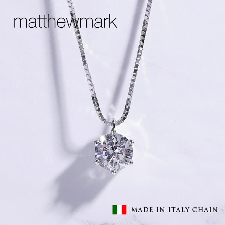 Matthewmark 【ファインネックレス D-type】 ROUND アクセサリー