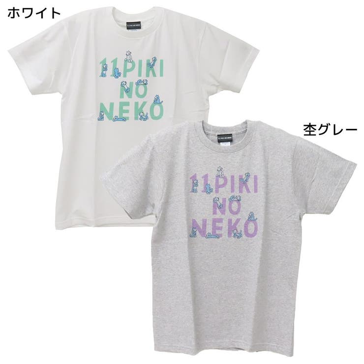 cinemacollection 11ぴきのねこ Tシャツ T-SHIRTS Mサイズ ロゴ ワタナベ 半袖 絵本キャラクター グッズ トップス