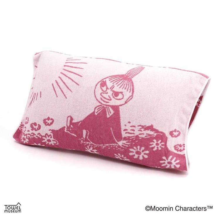 cinemacollection ムーミン 枕カバー フルフィーコットン のびのびピローケース リトルミイの夢 北欧 タオル美術館 プレゼント かわいい キャラクター グッズ 寝具・インテリア雑貨