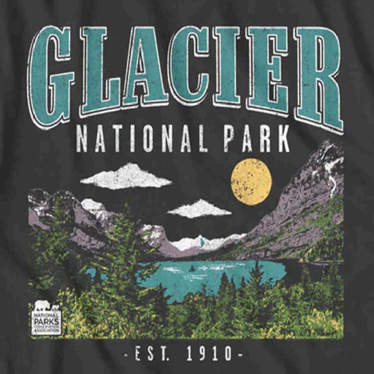 【10％OFFクーポン！3/26(木)1:59まで】BACKHEAD AMERICAN CLASSICS　NATIONAL PARKS ナショナルパーク GLACIER NATIONAL PARK グレイシャ?国立公園 トップス