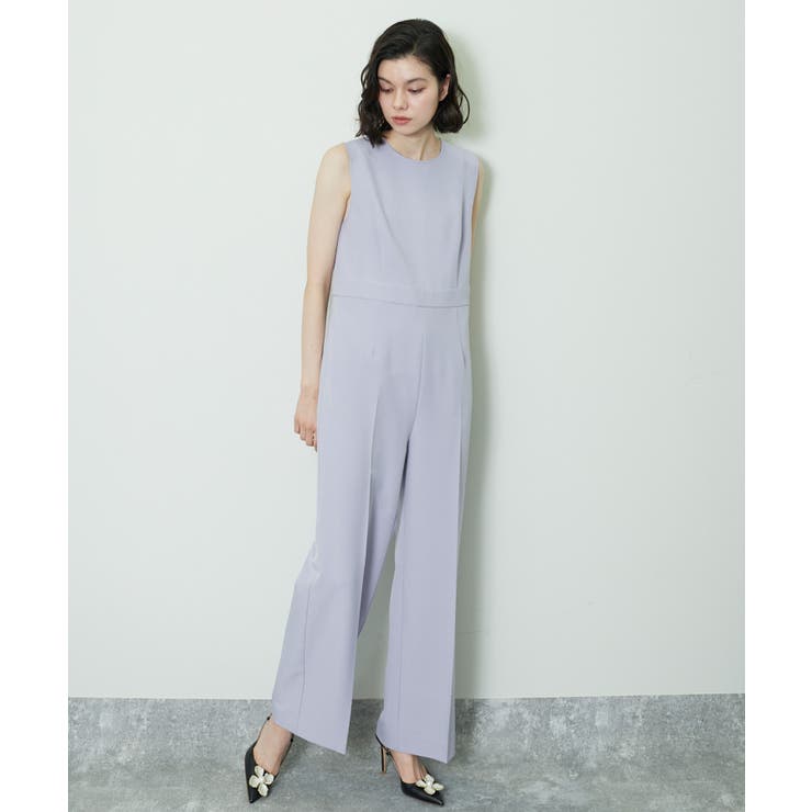【10％OFFクーポン！本日実施中】SMILE ORCHID セミワイドオールインワンパンツドレス パンツ・ズボン
